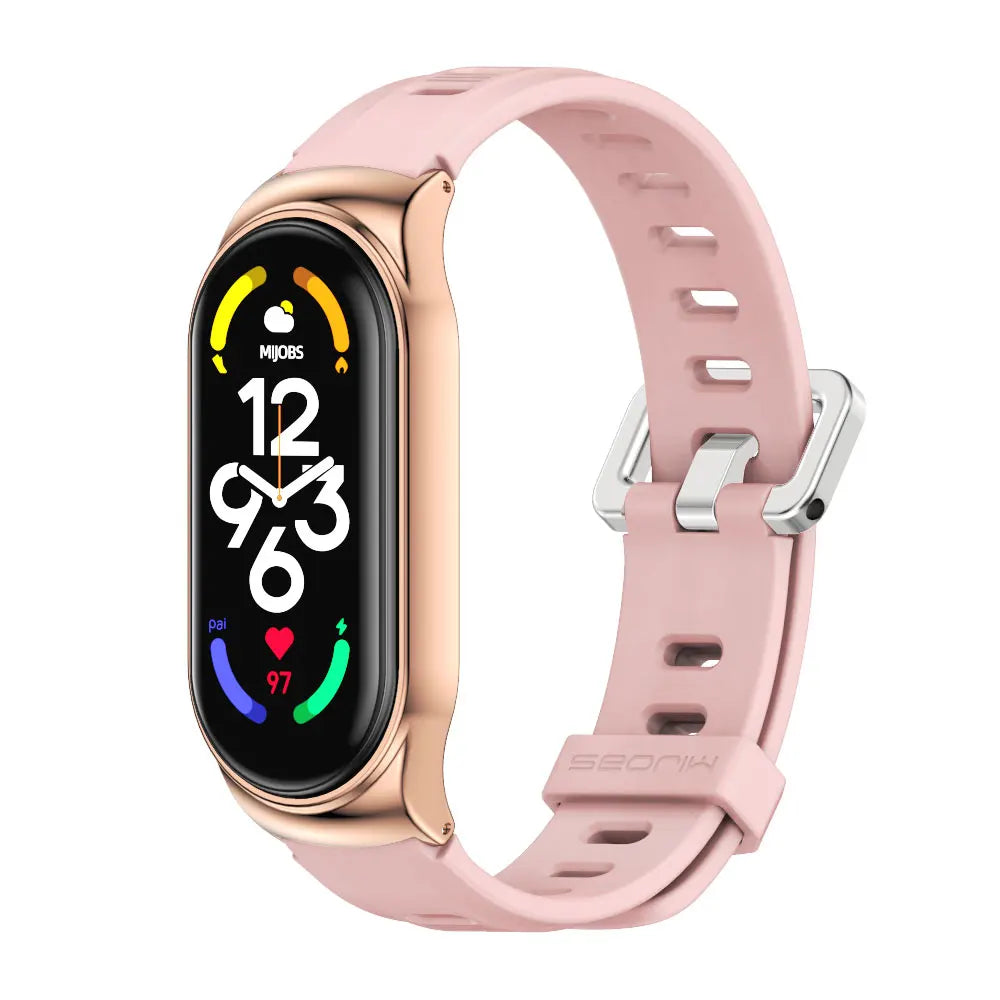 Bracelet pour Mi Band 10 9 8 7 6 5 Global Bracelet intelligent Pulseira pour Xiaomi Mi Band 8 NFC Accessoires de bracelet Miband 9 Band