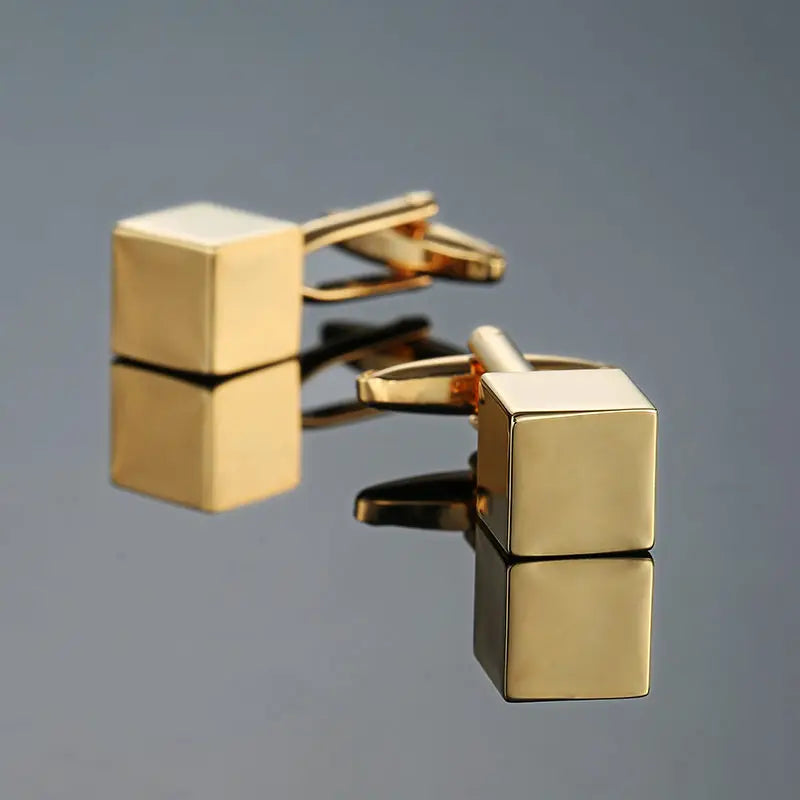 Boutons de manchette originaux de haute qualité pour hommes en cuivre, gravure laser, boutons de manchette de marque pour hommes, accessoires de costume, bijoux de mode