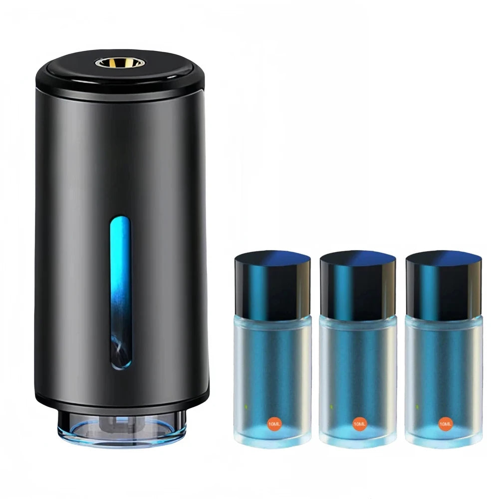 Diffuseur de parfum électrique pour voiture, diffuseur d'arômes automatique pour voiture, humidificateur de brume d'huile essentielle pour grille d'aération de voiture, diffuseur d'aromathérapie