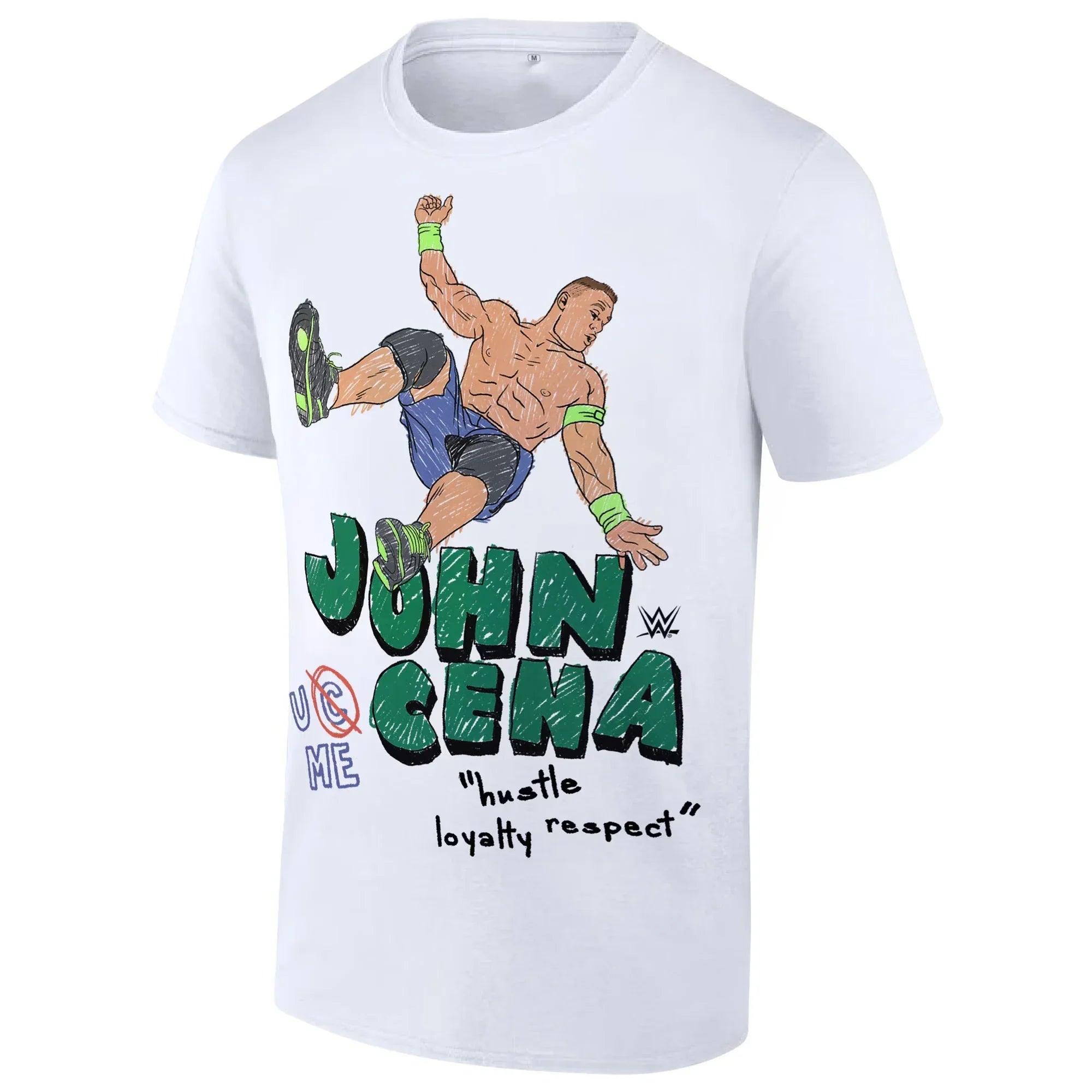 T-shirt homme bleu clair John Sena farewell tour Toronto Haut de sport respirant et à séchage rapide pour l'été