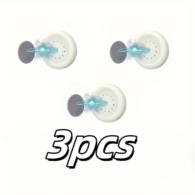 Support magnétique 3/6 pièces sans perçage pour télécommandes TV/climatiseur/DVD - Fixation murale, design blanc peu encombrant