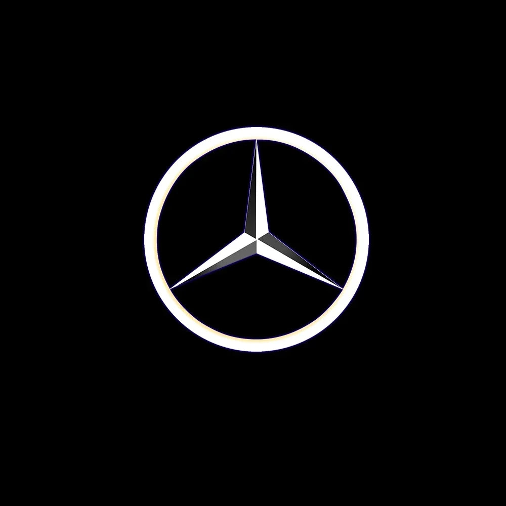 Feux de projection de porte de voiture Lumières d'accueil Accessoires pour Mercedes Benz AMG C260 C300 C280 C200 C230 W204 2008-2011 Classe C W204