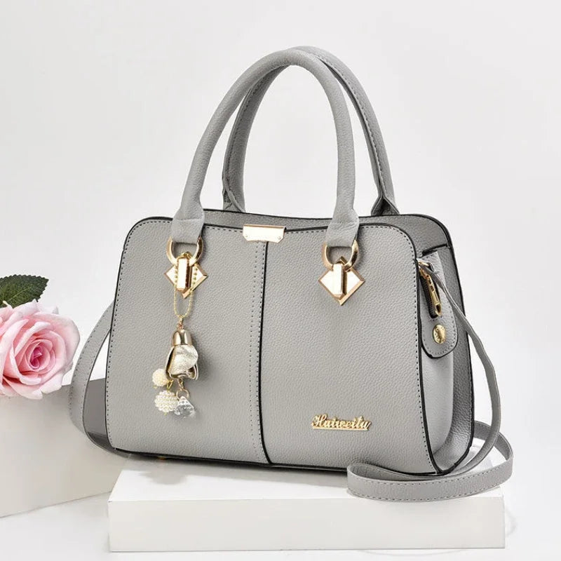 Nouveau sac à bandoulière pour femme, grande capacité, sac à main pour femme, sac à bandoulière en PU, sac seau portable, sacs messager pour dames, sacs cabas