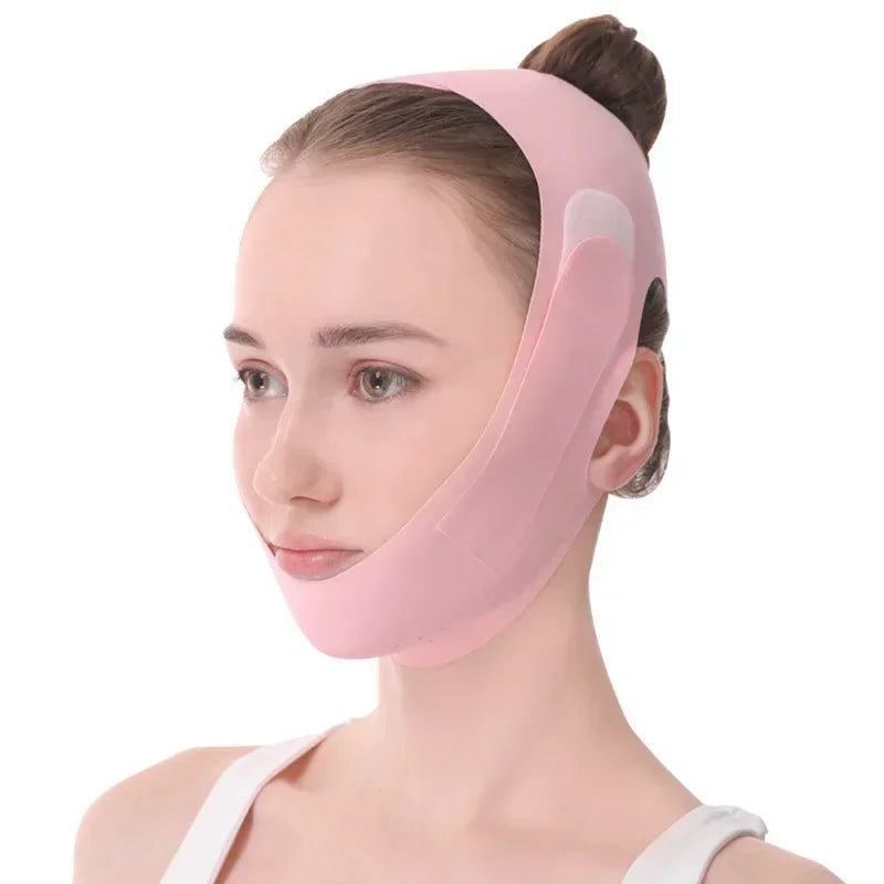 Bandeau de lifting réutilisable en V pour le visage, pour affiner le menton et les joues, outils de massage facial pour le soin de la peau des femmes.
