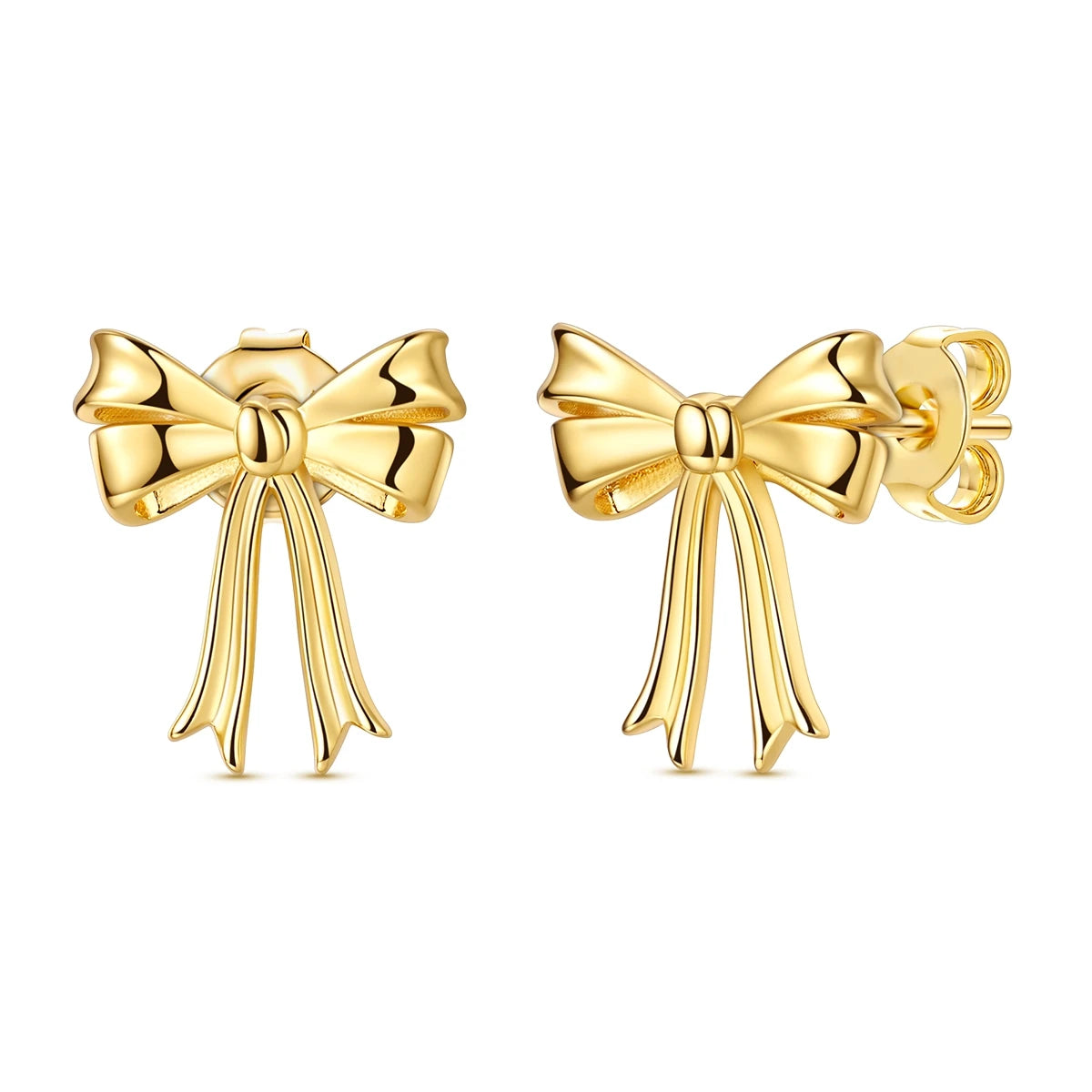 Boucle d'oreille Créole en Argent 925 pour Femme, Or Rose, Jaune, Pendientes Originales, Bijoux Minimalistes