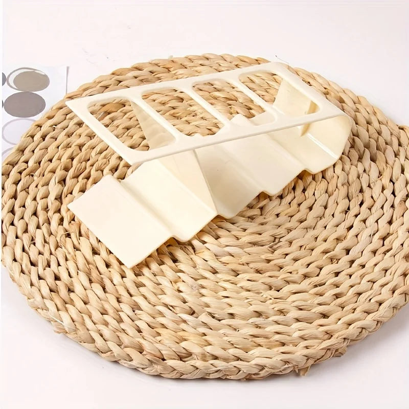 Support de télécommande à 4 fentes Organiseur de bureau en plastique durable Ergonomique et peu encombrant pour la télévision, la maison, le bureau, étagère de rangement polyvalente