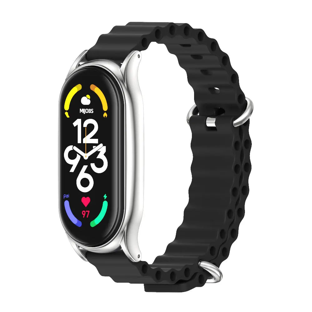 Bracelet pour Mi Band 10 9 8 7 6 5 Global Bracelet intelligent Pulseira pour Xiaomi Mi Band 8 NFC Accessoires de bracelet Miband 9 Band
