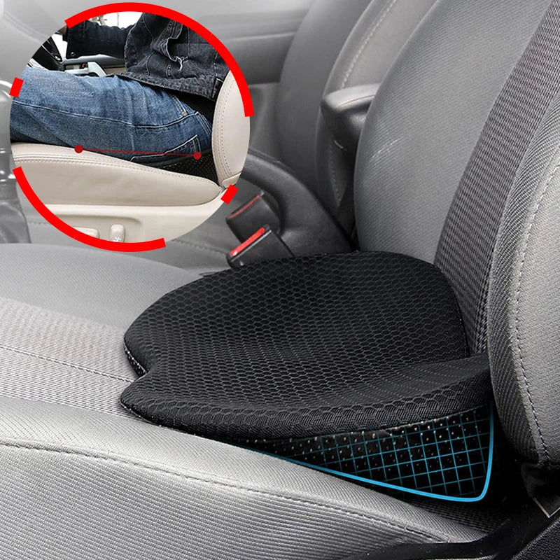 Coussin de siège de voiture universel 2 en 1, Oreiller lombaire multifonctionnel à mémoire de forme, Support conducteur respirant, Soulagement et confort pour siège de voiture