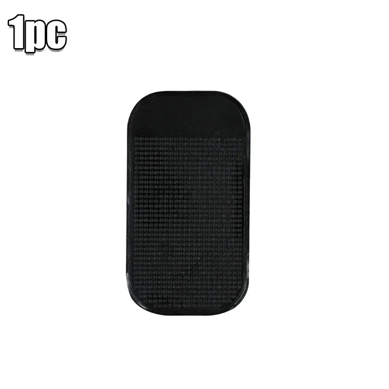 1/5pcs Tapis Antidérapant Universel de Tableau de Bord de Voiture, Support de Téléphone Adhésif, Tapis en Silicone Antidérapant, Accessoires d'Intérieur de Voiture