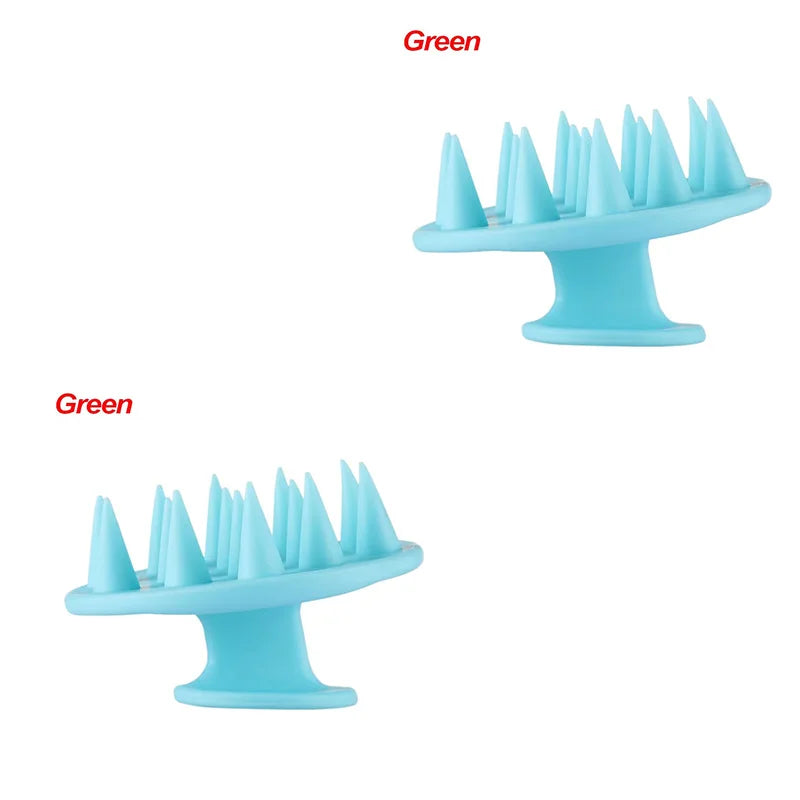 1-3 Pièces Silicone Shampooing Cuir Chevelu Masseur Cheveux Peigne De Massage Shampoing Brosse De Massage Bain Brosse De Douche Cuir Chevelu Masseur Cheveux Outil De Peigne