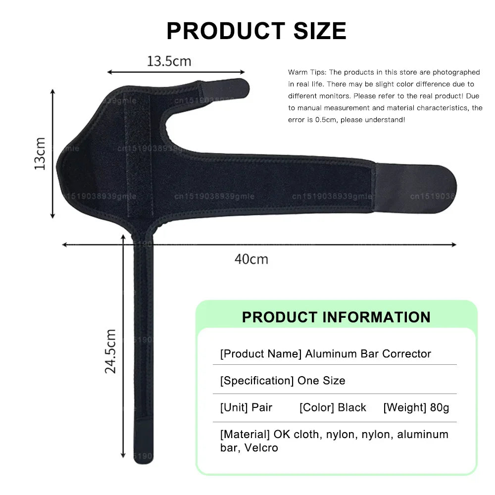 Correcteur d'oignon attelle de nuit pour hallux valgus, redresseur d'orteils, correcteur orthopédique pour pédicure, protecteur d'oignon