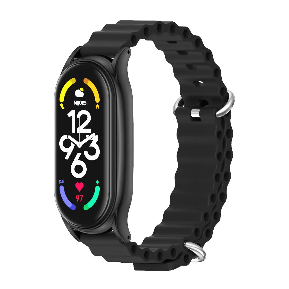 Bracelet pour Mi Band 10 9 8 7 6 5 Global Bracelet intelligent Pulseira pour Xiaomi Mi Band 8 NFC Accessoires de bracelet Miband 9 Band