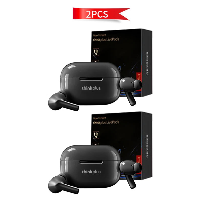 Casque Bluetooth Thinkplus TWS original Écouteurs étanches Intra-auriculaires Écouteurs stéréo HD Casque sans fil Bluetooth avec micro