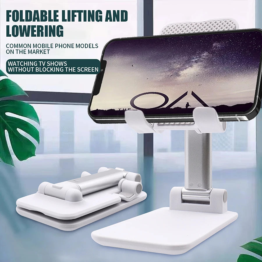 Support de téléphone de bureau pour tablette, support paresseux réglable et flexible pour iPhone 17 16 15 14 Samsung Xiaomi
