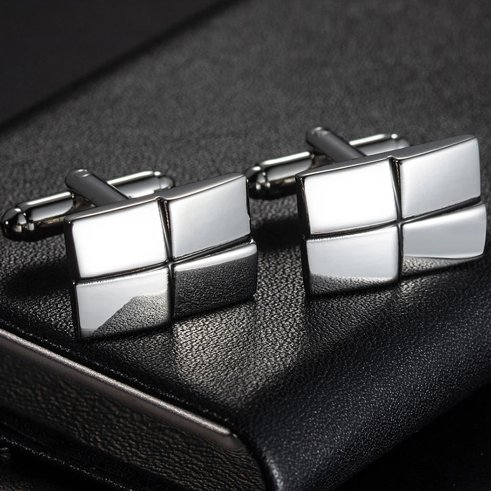 Nouveaux Boutons de Manchette de Luxe Léger Chemises Françaises Cool pour Hommes Cadeau de Boutons Marié Robe Mariage Boutons de Manchette Bijoux Gothiques Haute Qualité