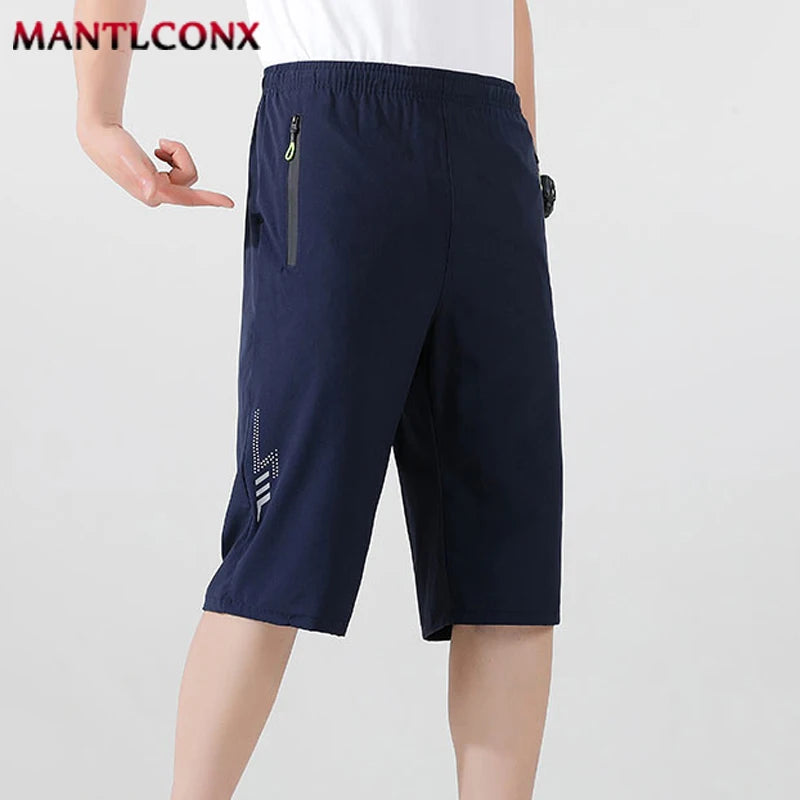 Shorts d'été pour homme, respirants, séchage rapide, taille élastique, décontractés, à la mode, pour le jogging, la course, la gym, le fitness.