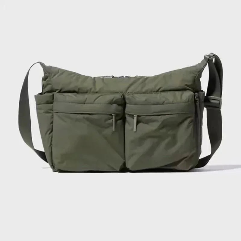 Sacs à bandoulière décontractés multi-poches pour femmes, sac à bandoulière en nylon tendance, grands sacs à main pour femmes, sac de voyage et de courses