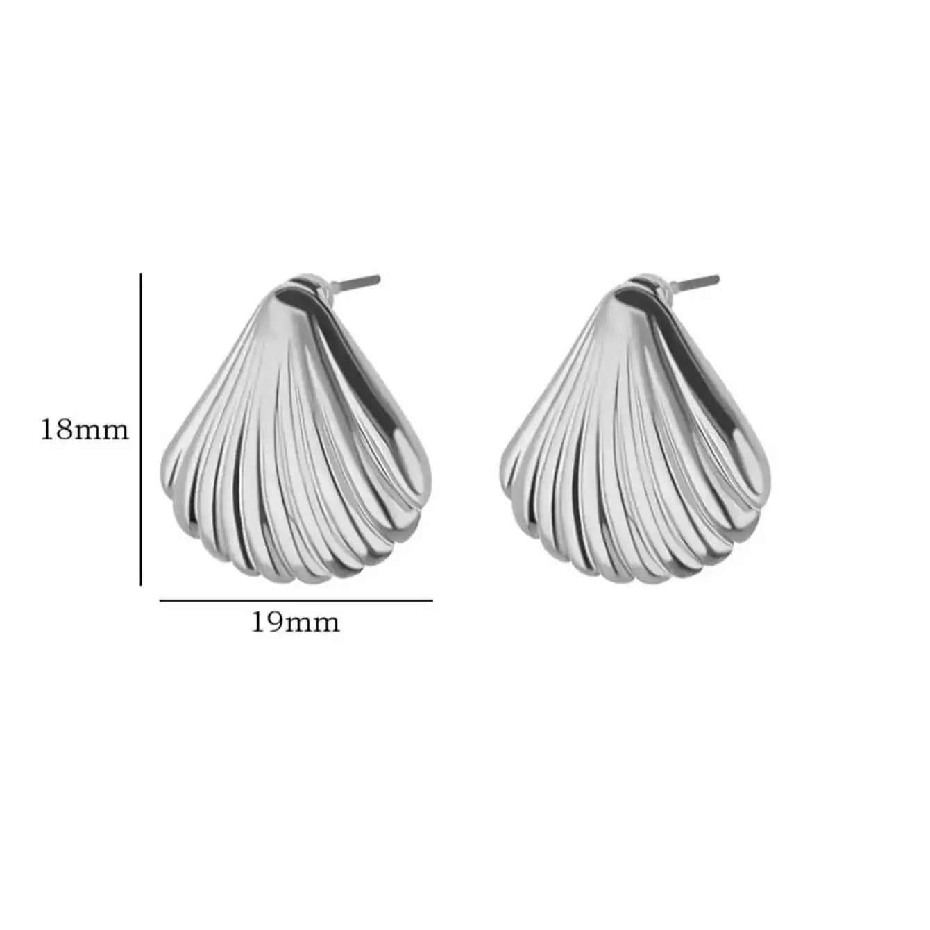 Boucles d'oreilles clous en acier inoxydable motif étoile de mer et coquillage pour femme, couleur or, style minimaliste, pour mariage, bijoux de plage d'été, cadeau