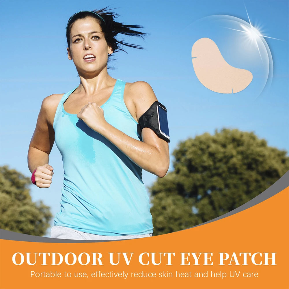 Patch oculaire anti-UV pour l'extérieur, écran solaire pour le nez, masque écran solaire apaisant, protection solaire pour le visage, anti-soleil pour les soins de la peau
