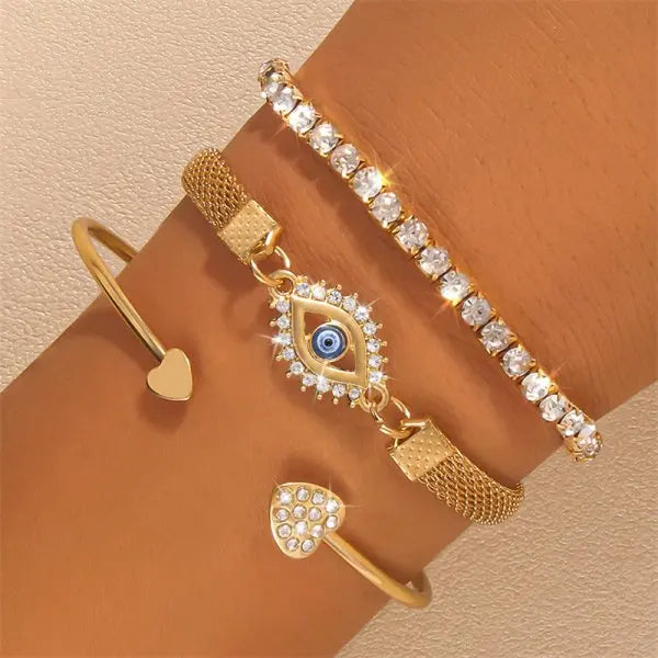 Lot de 4 bracelets bohèmes en coquillage pour femme, style ethnique, perles de riz colorées en zircon, chaîne en métal, bijoux de plage d'été pour fille