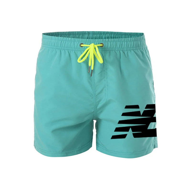 Shorts de sport d'été 2024 pour hommes - Shorts de fitness pour hommes - Maillot de bain - Shorts de plage - Shorts de bain de course pour hommes