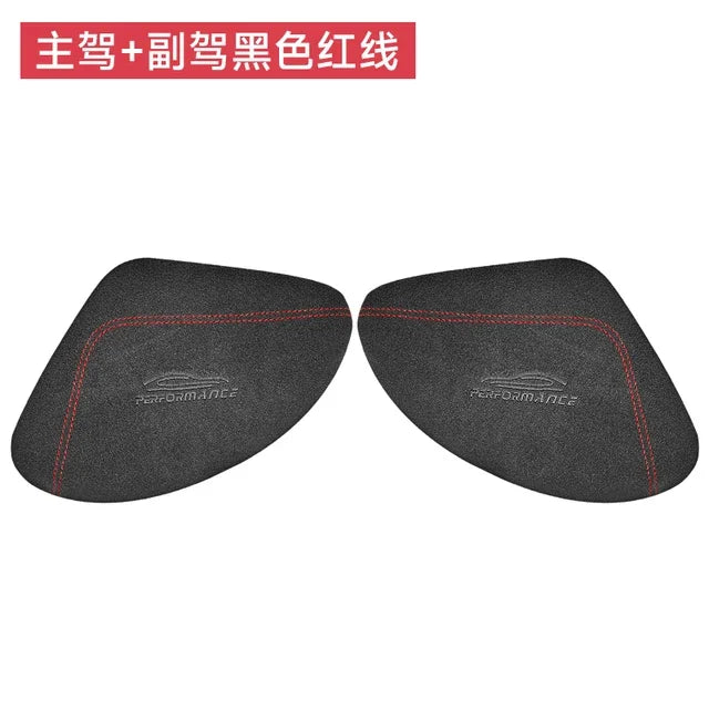 Coussin de jambe de voiture 1/2 pièces, coussin de genou pour conducteur principal, coussin de jambe de conduite, genouillère de support, coussin de jambe de siège de voiture, supports de siège