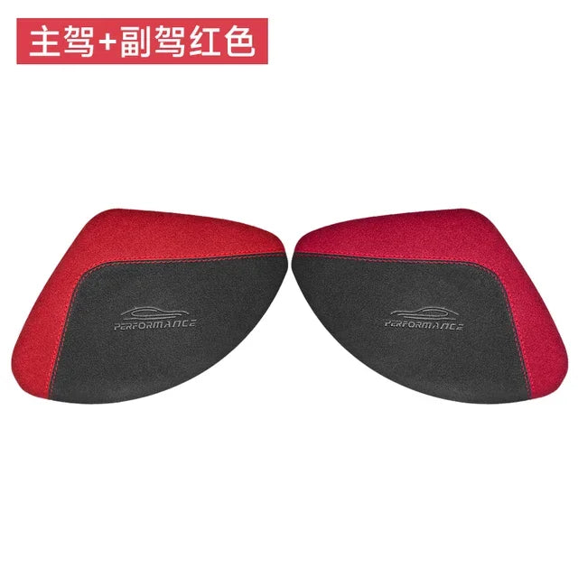 Coussin de jambe de voiture 1/2 pièces, coussin de genou pour conducteur principal, coussin de jambe de conduite, genouillère de support, coussin de jambe de siège de voiture, supports de siège