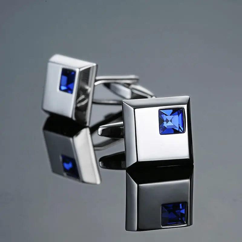 Boutons de manchette originaux de haute qualité pour hommes en cuivre, gravure laser, boutons de manchette de marque pour hommes, accessoires de costume, bijoux de mode