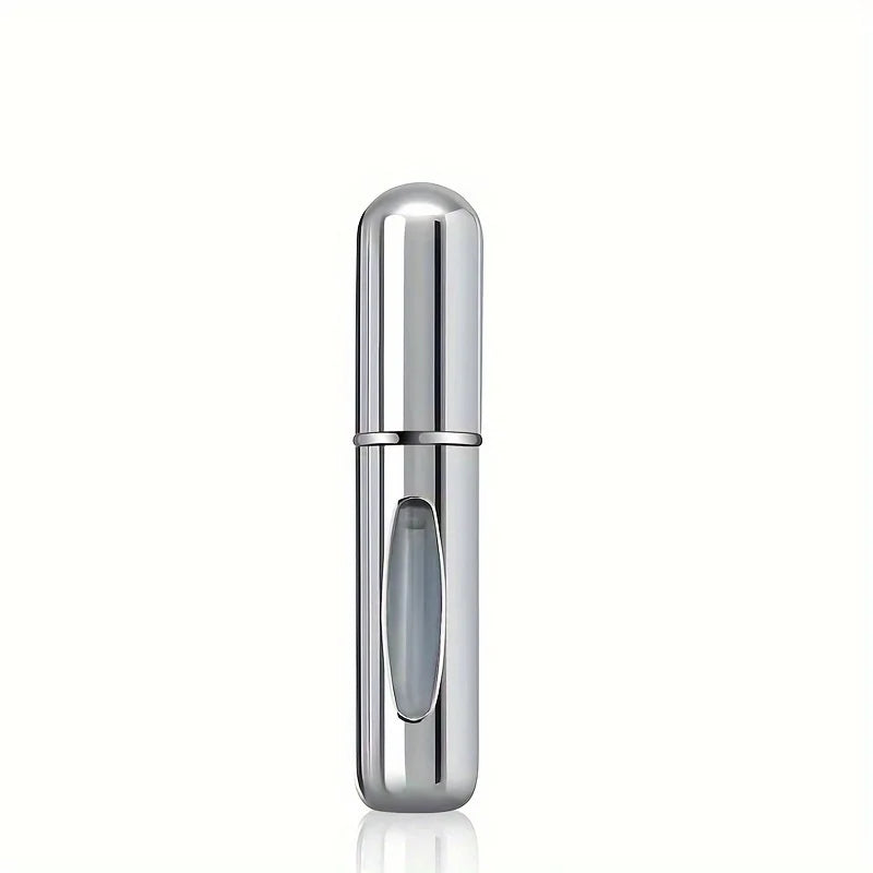 Flacon pulvérisateur de parfum portable 1/4Pcs 5ml, récipient liquide pour cosmétiques de voyage, mini flacon vide rechargeable en aluminium