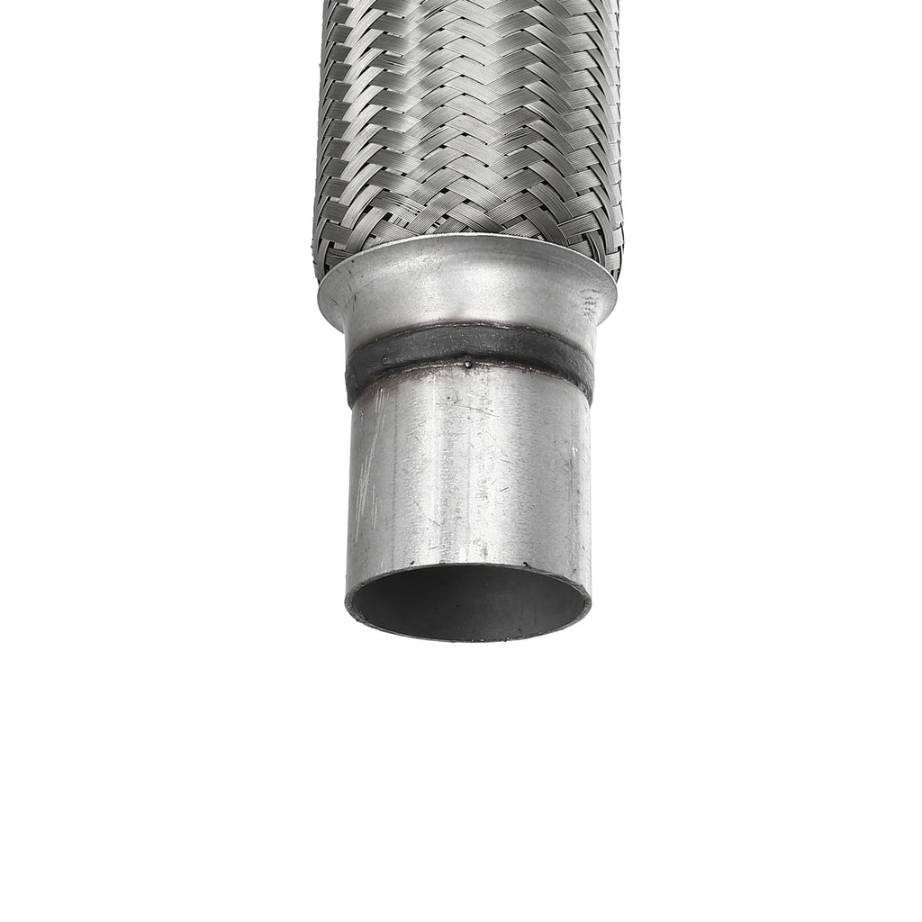 UXCELL 51x55x252mm 51x57x150mm 58x63x250mm Connecteur de tuyau de silencieux flexible télescopique en acier inoxydable pour pot d'échappement de voiture