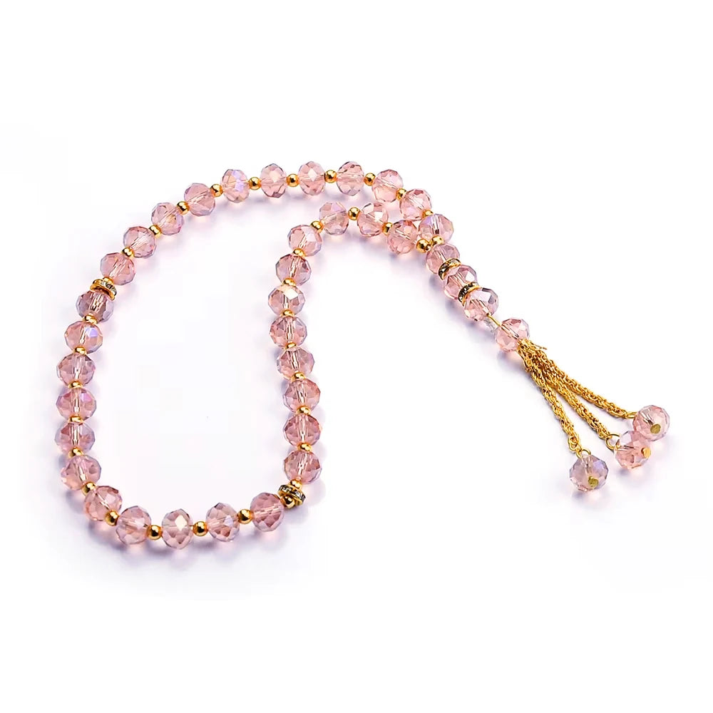 Tasbih 33beads 10mm crystal bracelet Islamic prayer beads Muslim prayer Misbaha Praise beads for men or women Wholesale