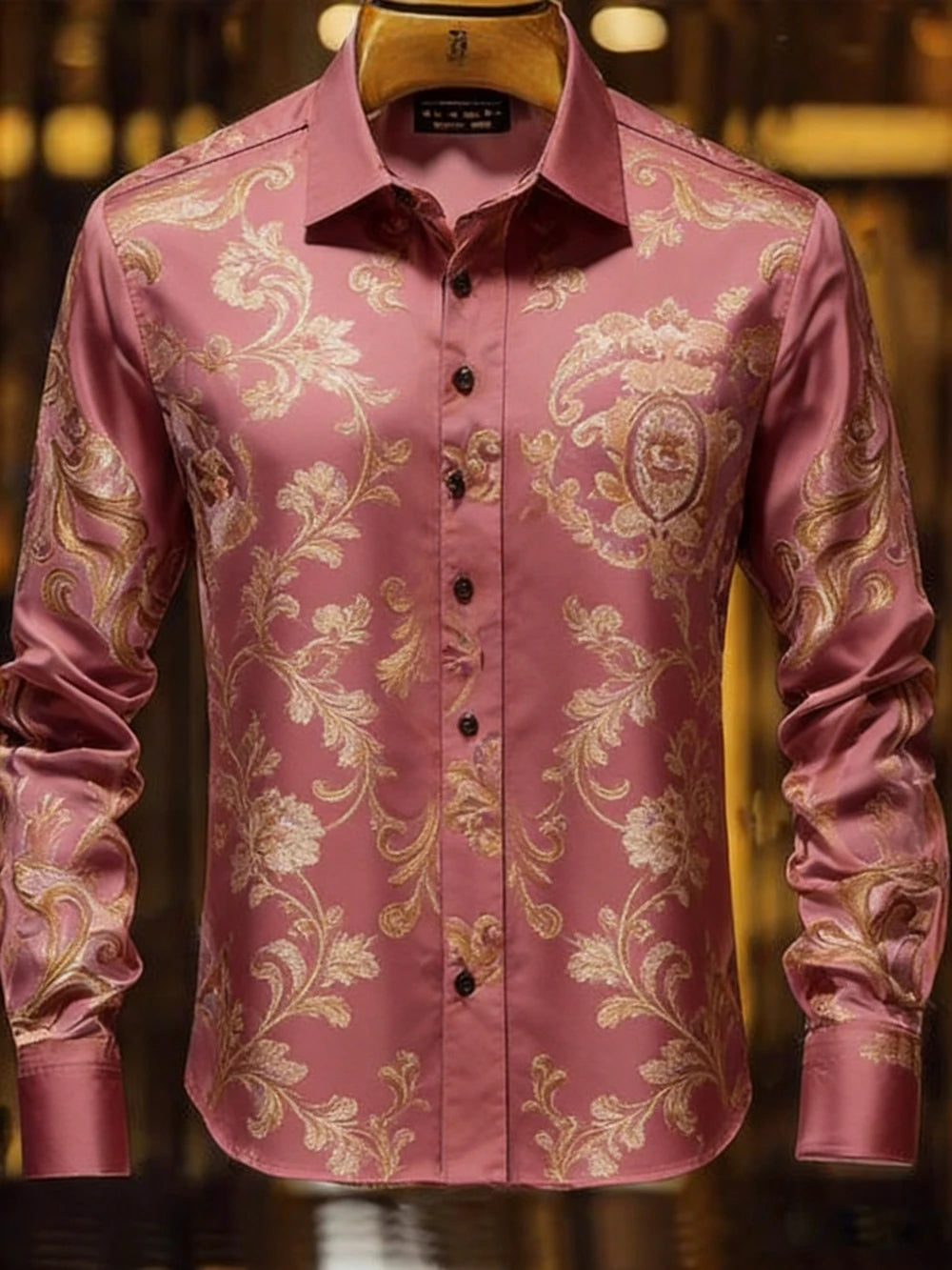 Nouvelle chemise pour homme 2026, style urbain, imprimé haute définition 3D, design de col élégant, haut polyvalent et tendance pour homme