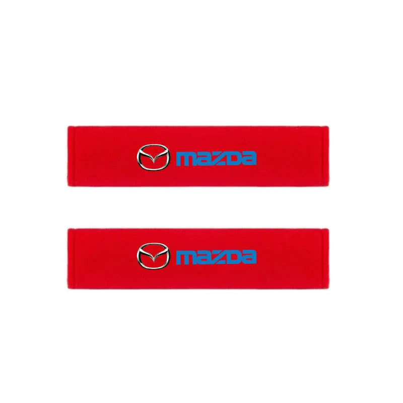 Coussinets de Protection d'Épaule pour Ceinture de Sécurité de Voiture Oreiller de Nuque pour Appuie-Tête Pour Mazda 2 3 5 6 8 CX5 CX-5 CX-7 CX-9 MX-5 ATENZA Axela