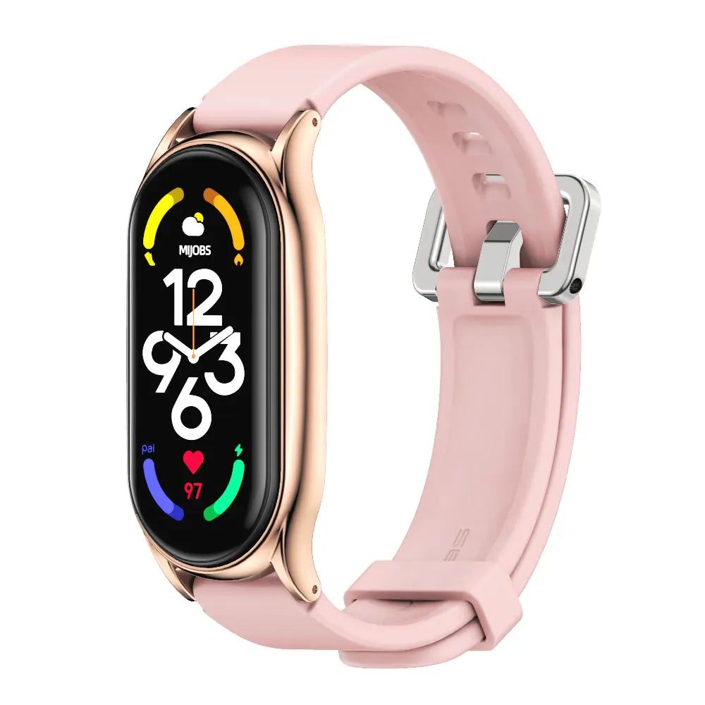 Bracelet pour Mi Band 10 9 8 7 6 5 Global Bracelet intelligent Pulseira pour Xiaomi Mi Band 8 NFC Accessoires de bracelet Miband 9 Band