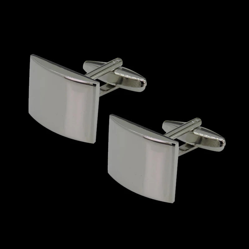 Boutons de manchette originaux de haute qualité pour hommes en cuivre, gravure laser, boutons de manchette de marque pour hommes, accessoires de costume, bijoux de mode