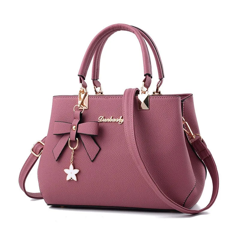 Nouveau sac coréen tendance automne et hiver avec nœud pour femme, sac à bandoulière portable, sac messager, sac killer, sac de maman, grande capacité