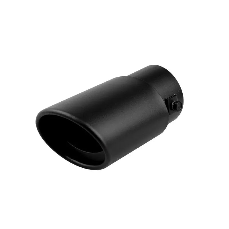 Embout d'échappement rond universel chromé pour voiture, embout de silencieux rond arrière, tuyau d'échappement de voiture, silencieux en acier inoxydable
