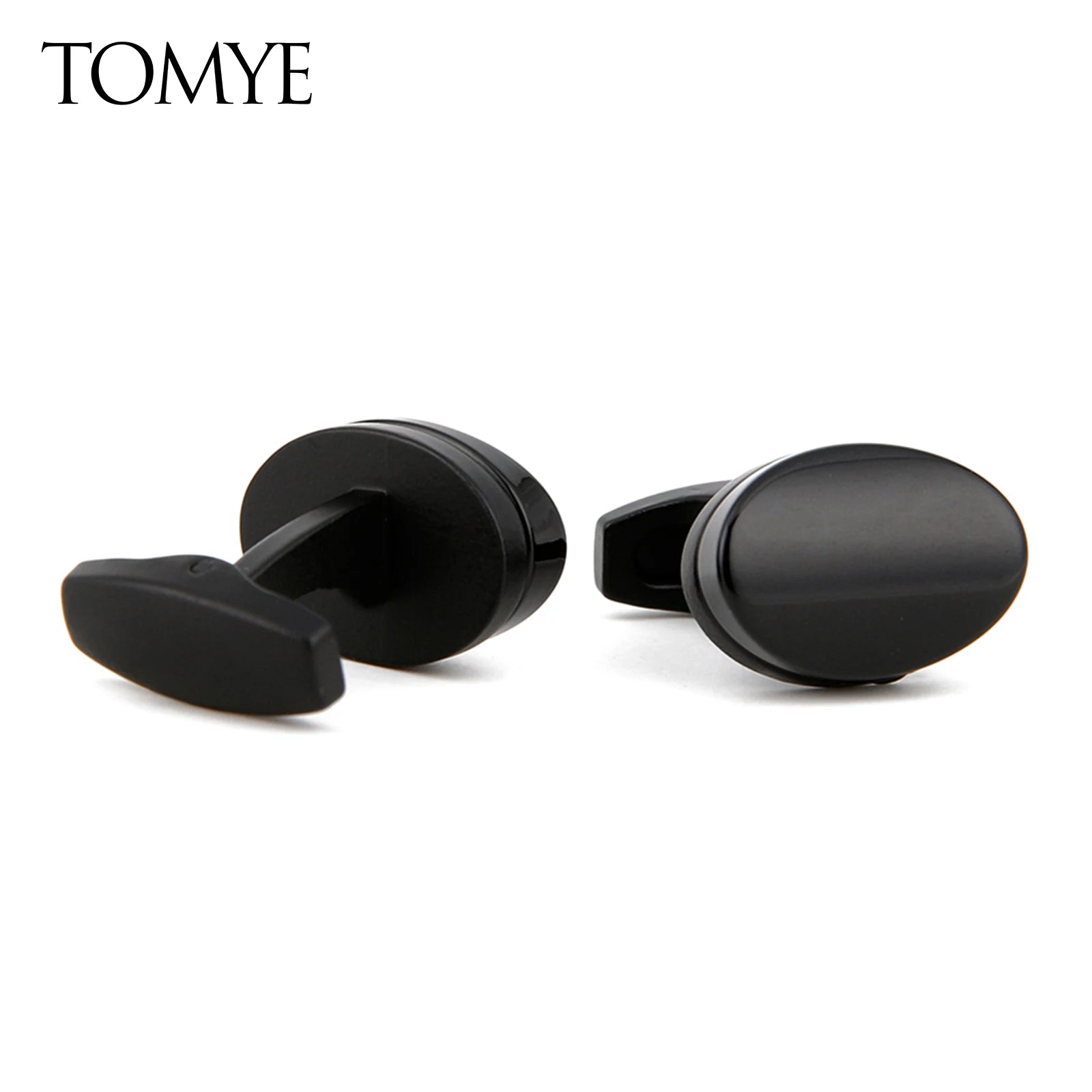 أزرار أكمام رجالية 2022 TOMYE XK22S055 كاجوال شخصية أزياء مستديرة سوداء رسمية أزرار أكمام قمصان فستان هدايا زفاف