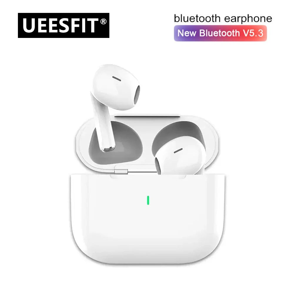 Écouteurs sans fil UEESFIT A6 TWS Bluetooth avec contrôle tactile, oreillettes étanches IPX5, casque de sport HIFI avec micro