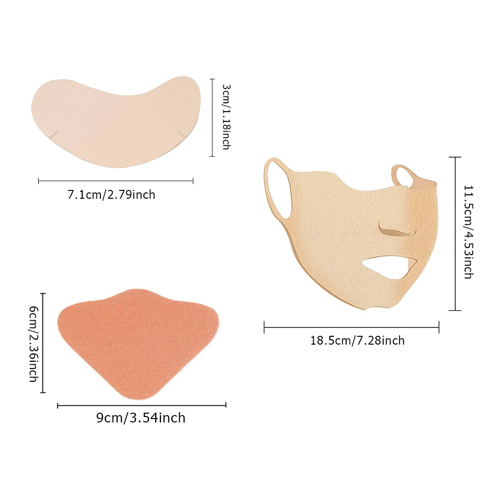 Patch oculaire anti-UV pour l'extérieur, écran solaire pour le nez, masque écran solaire apaisant, protection solaire pour le visage, anti-soleil pour les soins de la peau
