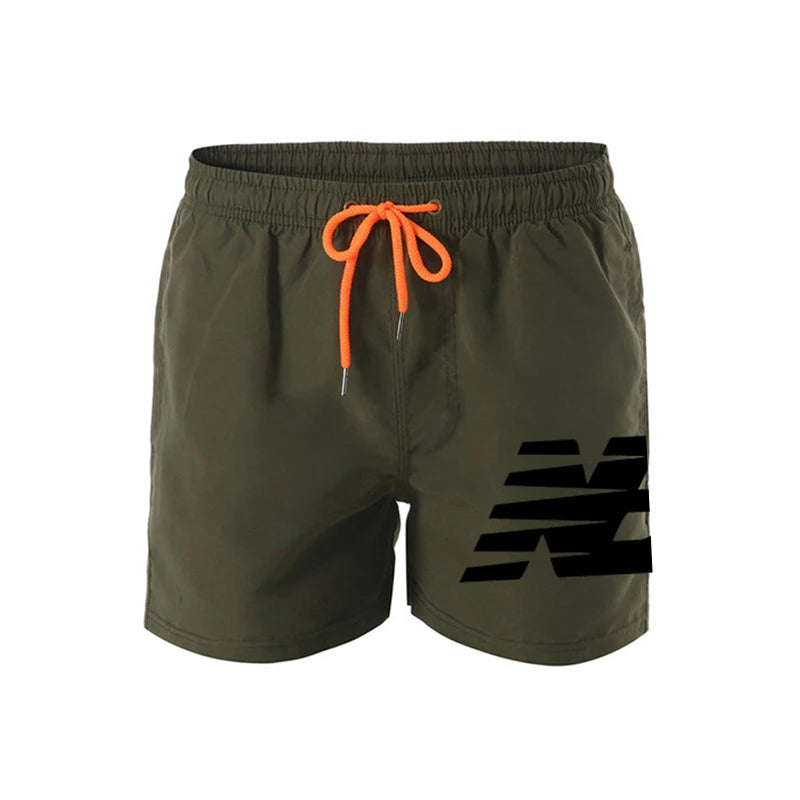 Shorts de sport d'été 2024 pour hommes - Shorts de fitness pour hommes - Maillot de bain - Shorts de plage - Shorts de bain de course pour hommes