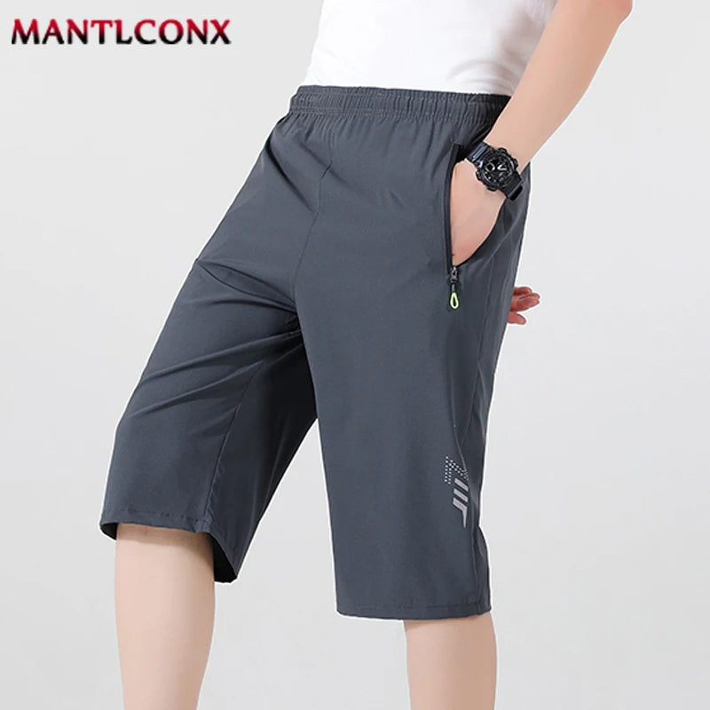 Shorts d'été pour homme, respirants, séchage rapide, taille élastique, décontractés, à la mode, pour le jogging, la course, la gym, le fitness.