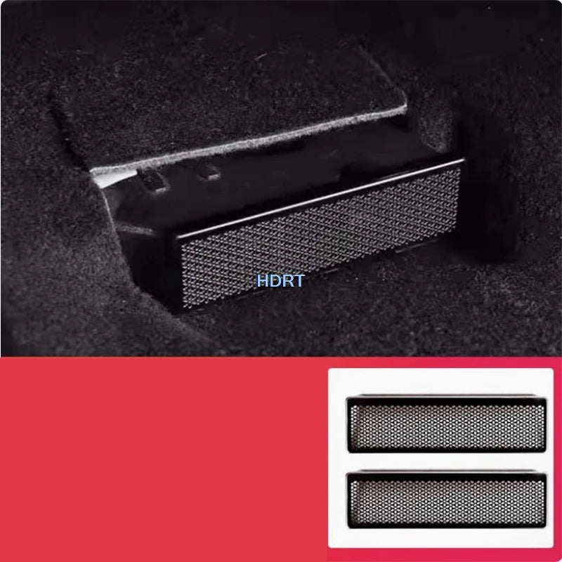 Pour Great Wall GWM Haval H9 2024 + Cache de protection anti-blocage de la sortie de climatisation des sièges arrière de voiture, accessoires de décoration