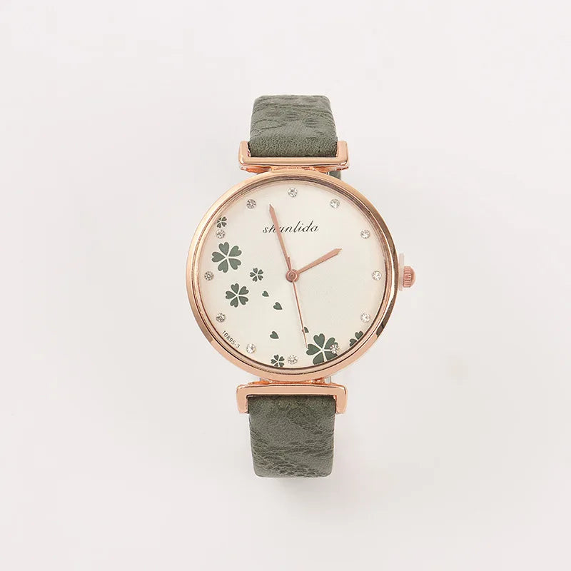 Ladies Watch, Classic Vintage Belt, Niche Student Quartz Watch