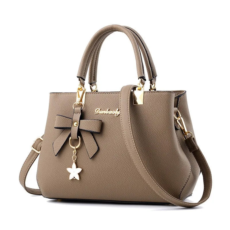 Nouveau sac coréen tendance automne et hiver avec nœud pour femme, sac à bandoulière portable, sac messager, sac killer, sac de maman, grande capacité