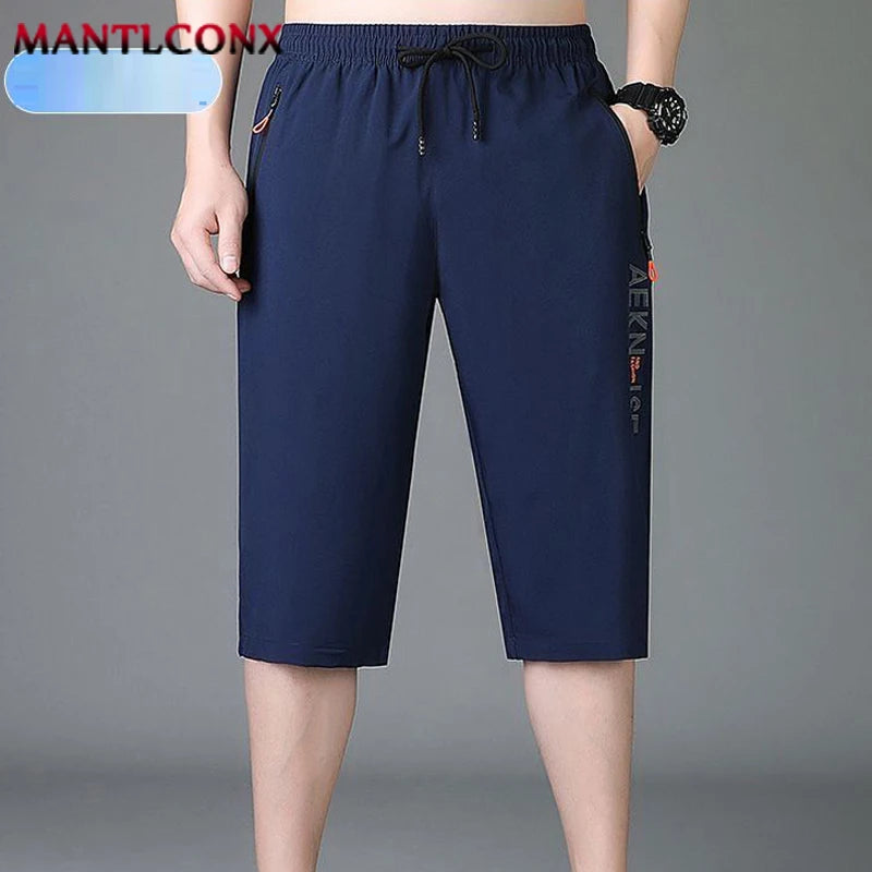 Shorts d'été pour homme, respirants, séchage rapide, taille élastique, décontractés, à la mode, pour le jogging, la course, la gym, le fitness.