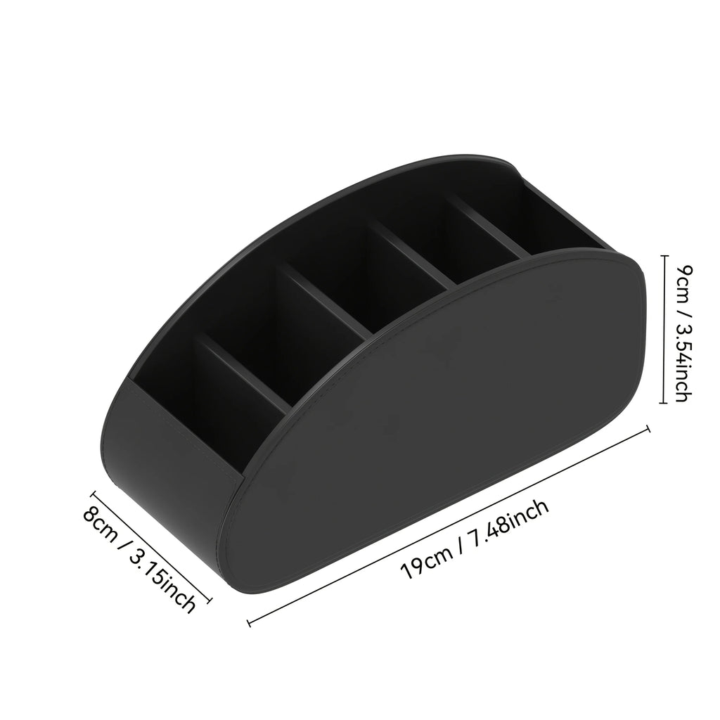 1pc Control Holder - Remote Caddy Tray Organizer for TV, Media Players, Pens,  Space-Saving Desktop & Bedside Table Organizer