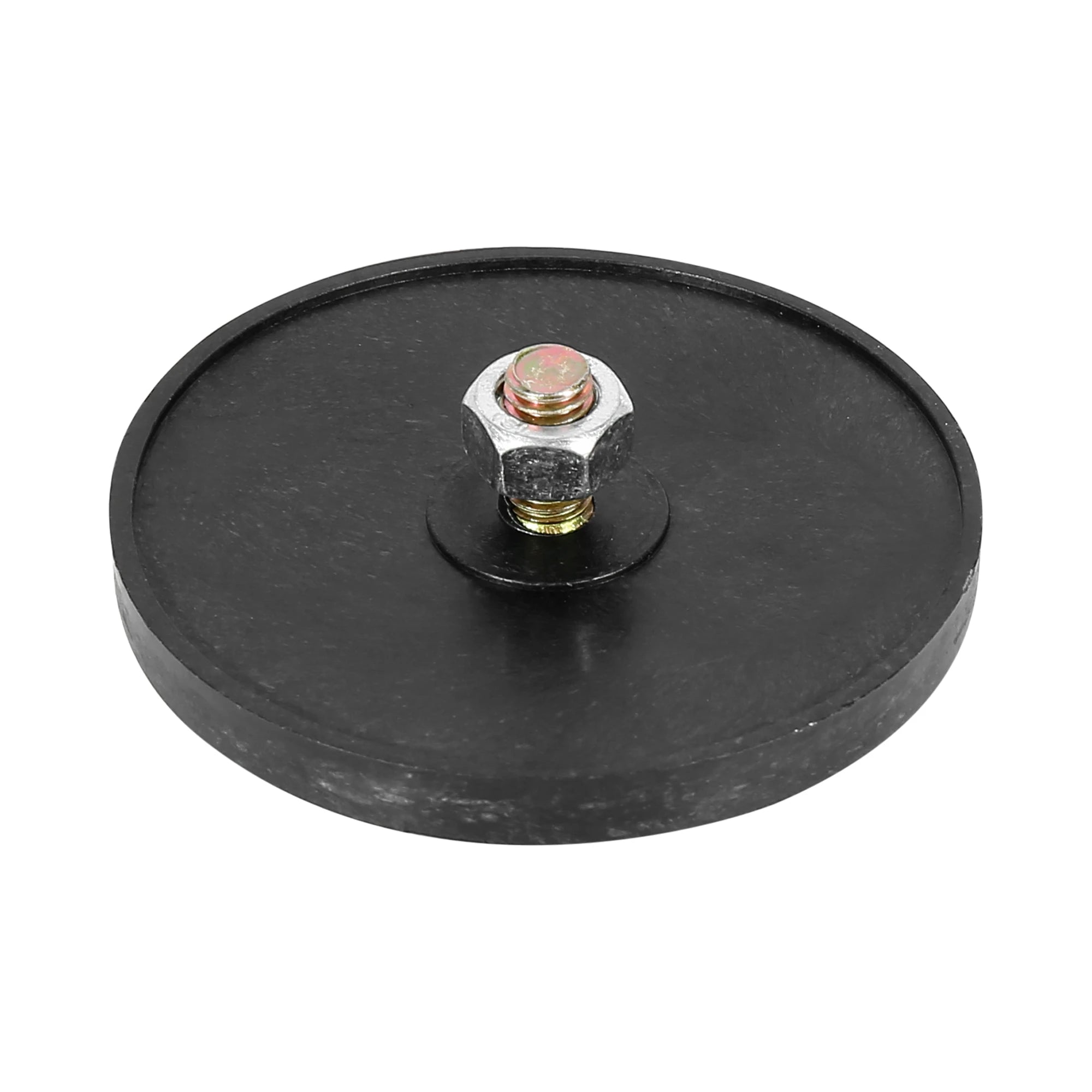 Motoforti Lot de 6 paires de catadioptres ronds universels en plastique rouge M6 x 1,0 de 56 mm de diamètre pour moto et vélo