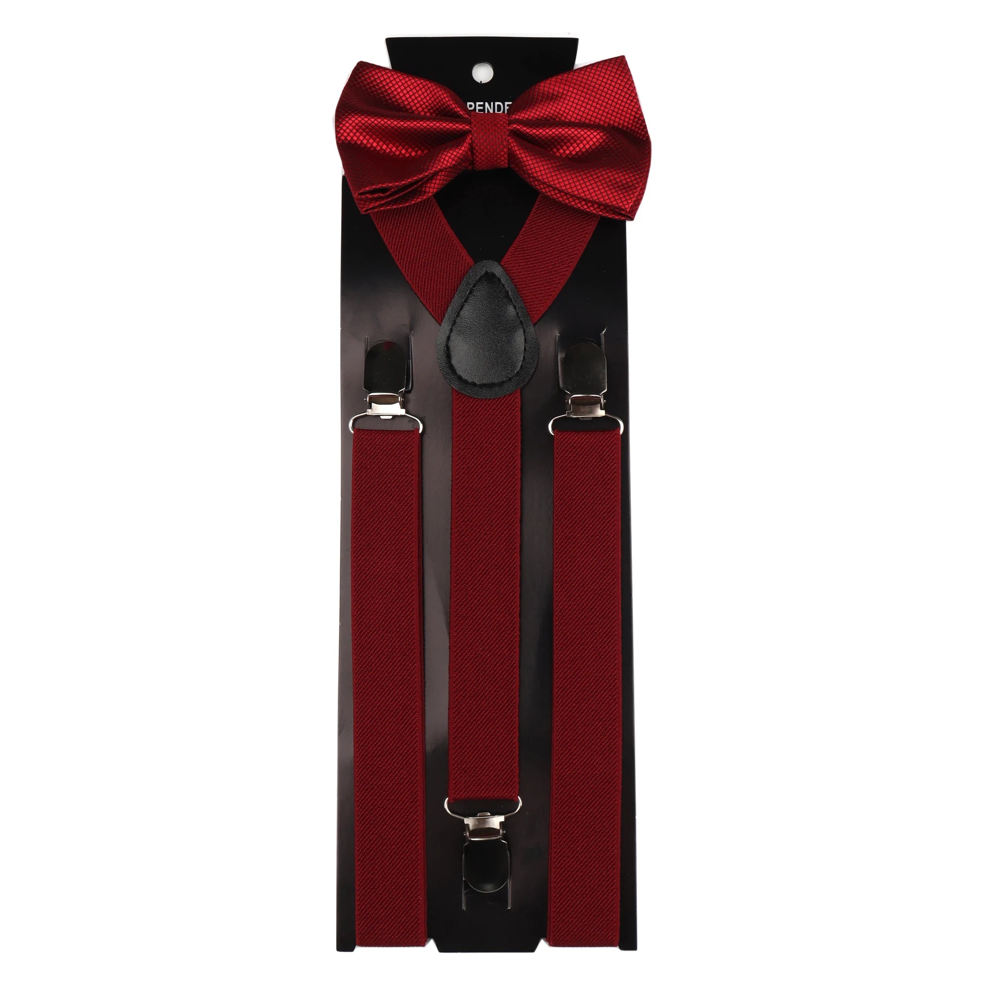 Ensemble Bretelles et Nœud Papillon en Promotion pour Hommes Femmes Garçons Fête Mariage – Bretelles Y-Back Chemise Nœud Papillon Papillon Accessoires de Costume Cadeau
