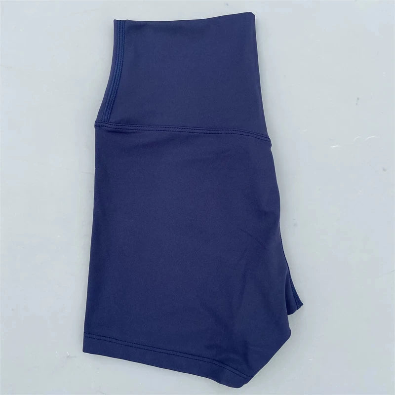 Short de sport pour femmes, shorts de yoga, shorts de sport taille haute, leggings courts d'entraînement, pantacourts de fitness, cyclisme de course, vêtements de sport doux et ajustés